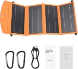 פאנל סולארי נייד 30W עם חיבורי USB